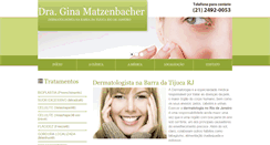Desktop Screenshot of dermatologistabarradatijuca.com